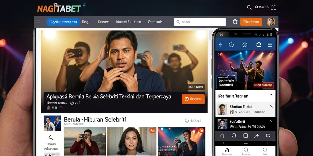 Tampilan antarmuka sederhana dan menarik dari NAGITABET.
