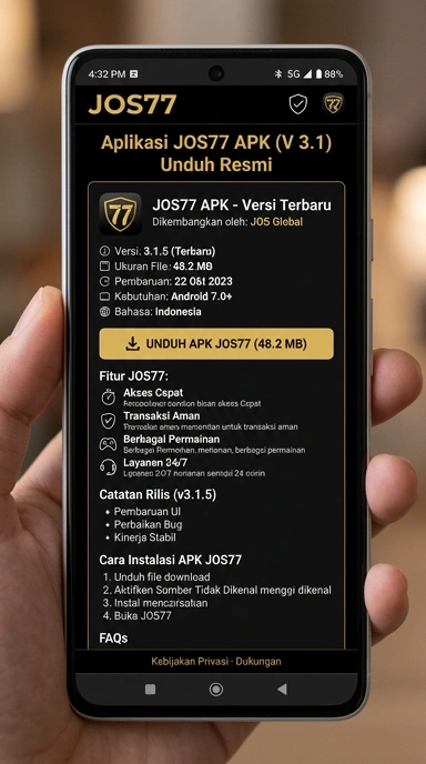 Unduh dan Instal APK jos77 untuk Android